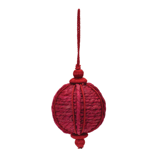 Jute Onion Ornament Set Of 6