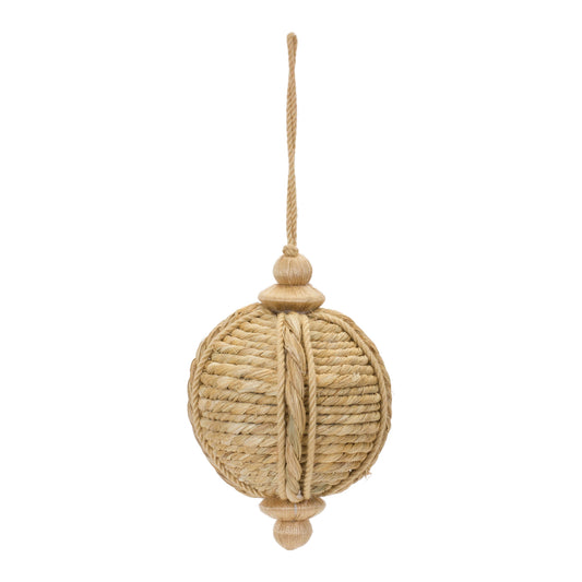 Natural Jute Ornament Set Of 6