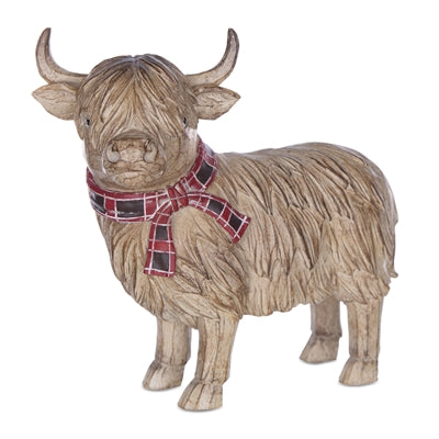 Highland Cow Set of 2, 7.75"H