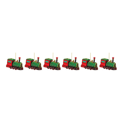 Train Ornament Set Of 6