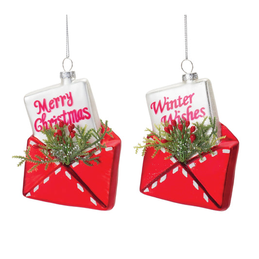 Red Envelope Ornament Set Of 12