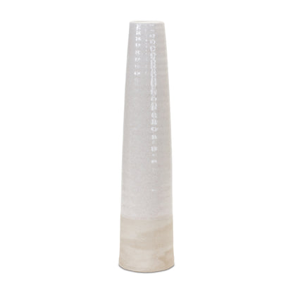 Tall Stoneware Vase 19.5"H