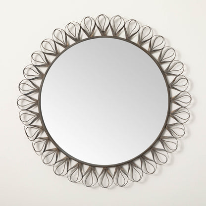 Baroque Scrollwork Wall Mirror