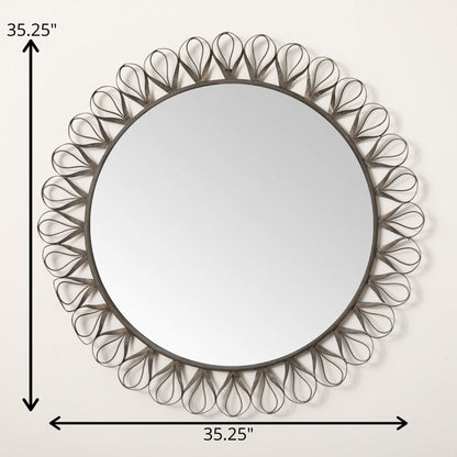 Baroque Scrollwork Wall Mirror