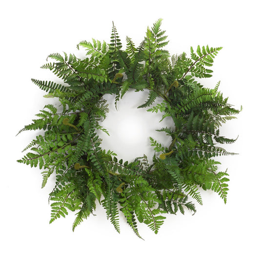 Fern Wreath 24"