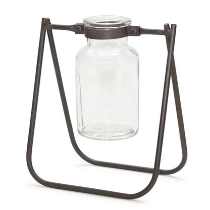 Jar with Stand Set 6"L x 6.75"