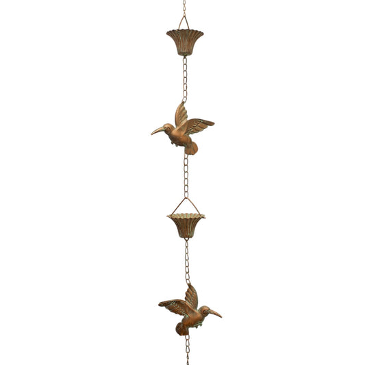 Hummingbird Rain Chain