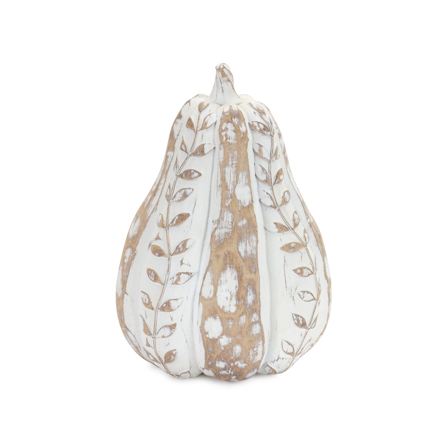 Washed White Pumpkin Set Of 3