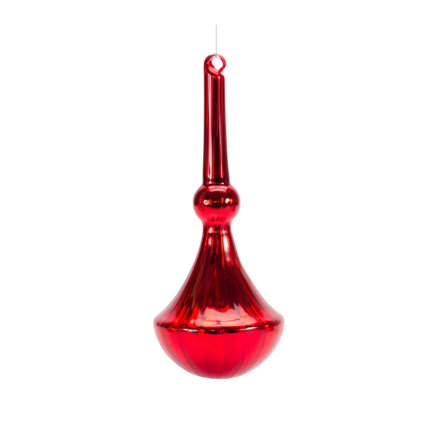 Red Drop Ornament Set Of 6
