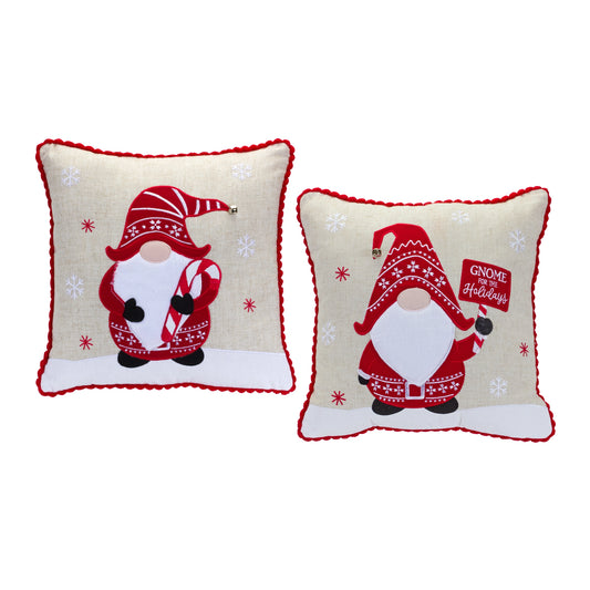 Gnome Holiday Pillow Set Of 2