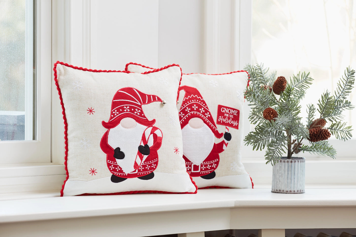 Gnome Holiday Pillow Set Of 2