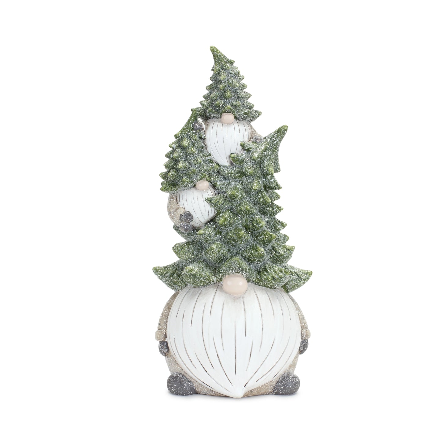 Winter Gnomes With Tree Hat Set Of 2