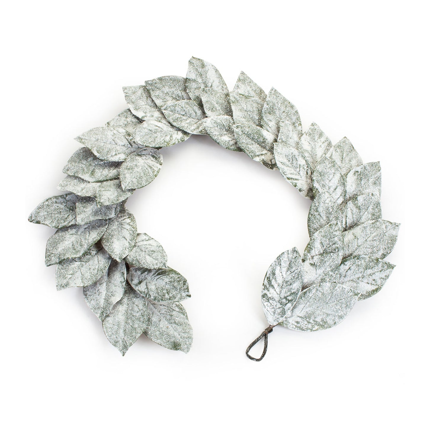 Snowy Magnolia Leaf Garland Set Of 2