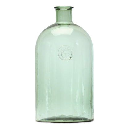 Green Glass Bottle Vases (4 Sizes)